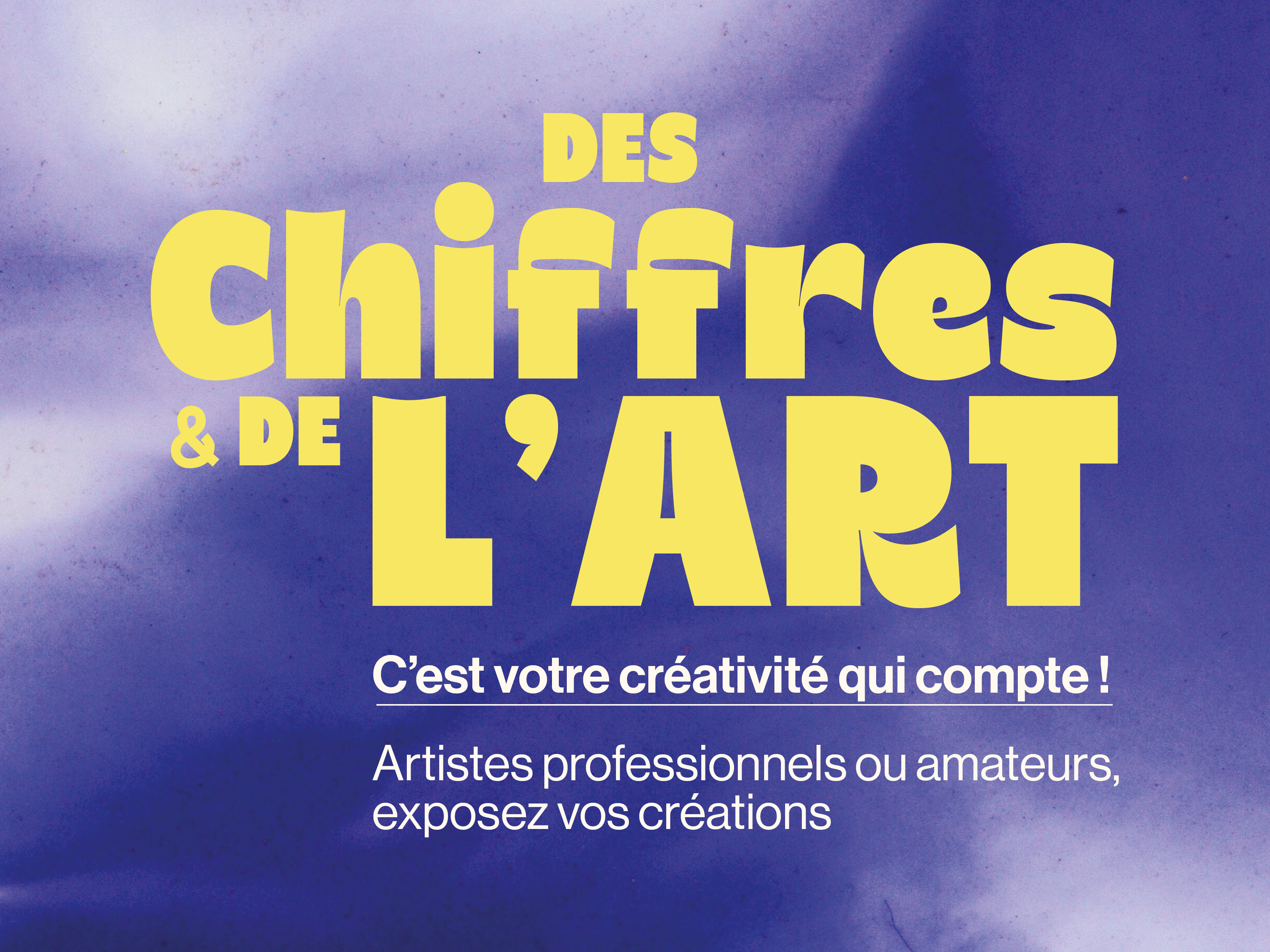 Appel à candidatures | Exposition d'art — visuel événement