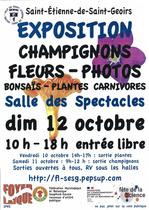 Exposition de champignons, fleurs et photos_Saint-Étienne-de-Saint-Geoirs