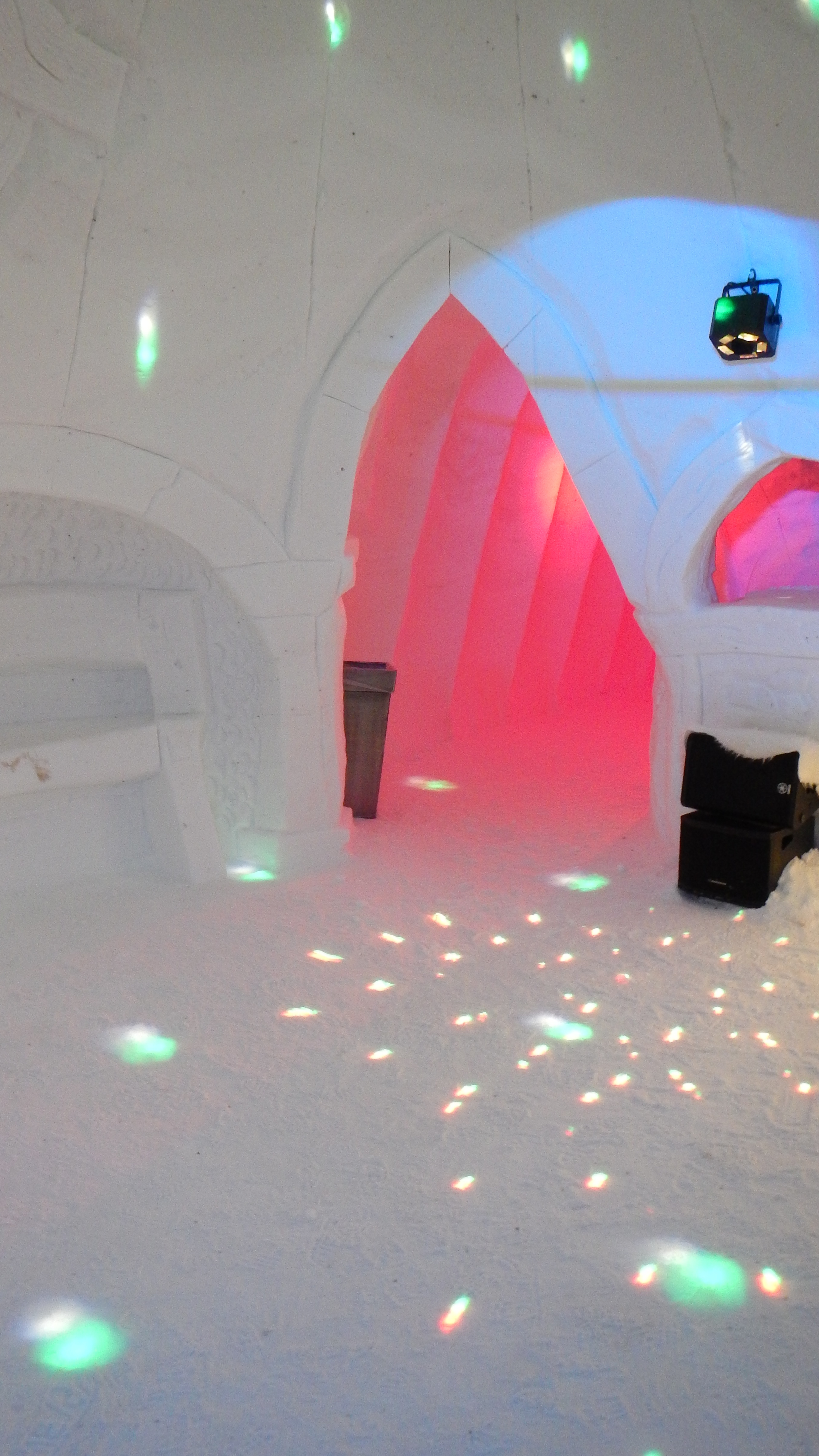 Nuit à l' igloo