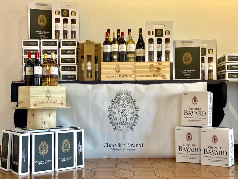Vins du  domaine Chevalier Bayard