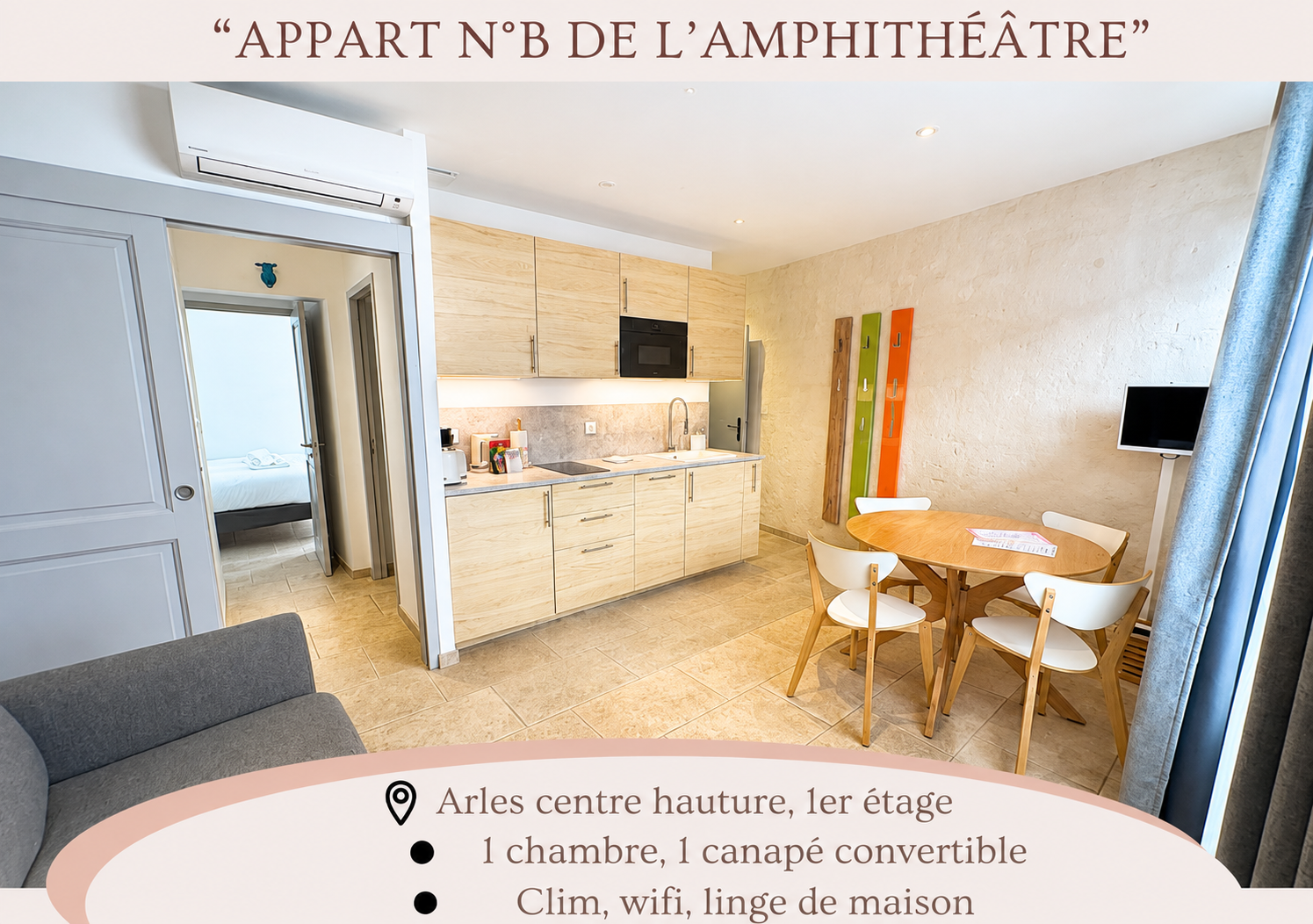 Appartement de l&rsquo;Amphithéâtre B