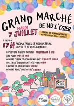 Grand marché de Notre-Dame de l'Osier_Notre-Dame-de-l'Osier