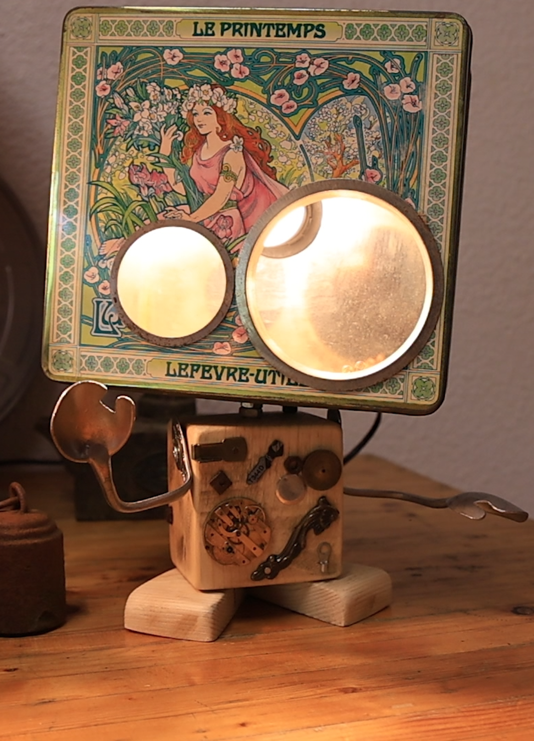 Exposition d'objets en bois et métaux - Alexandre LONLAS-ROBERT