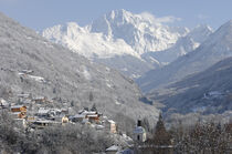 Vue Brides-les-Bains hiver