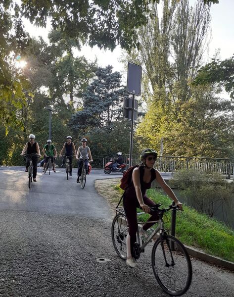 Excursion de groupe à velo