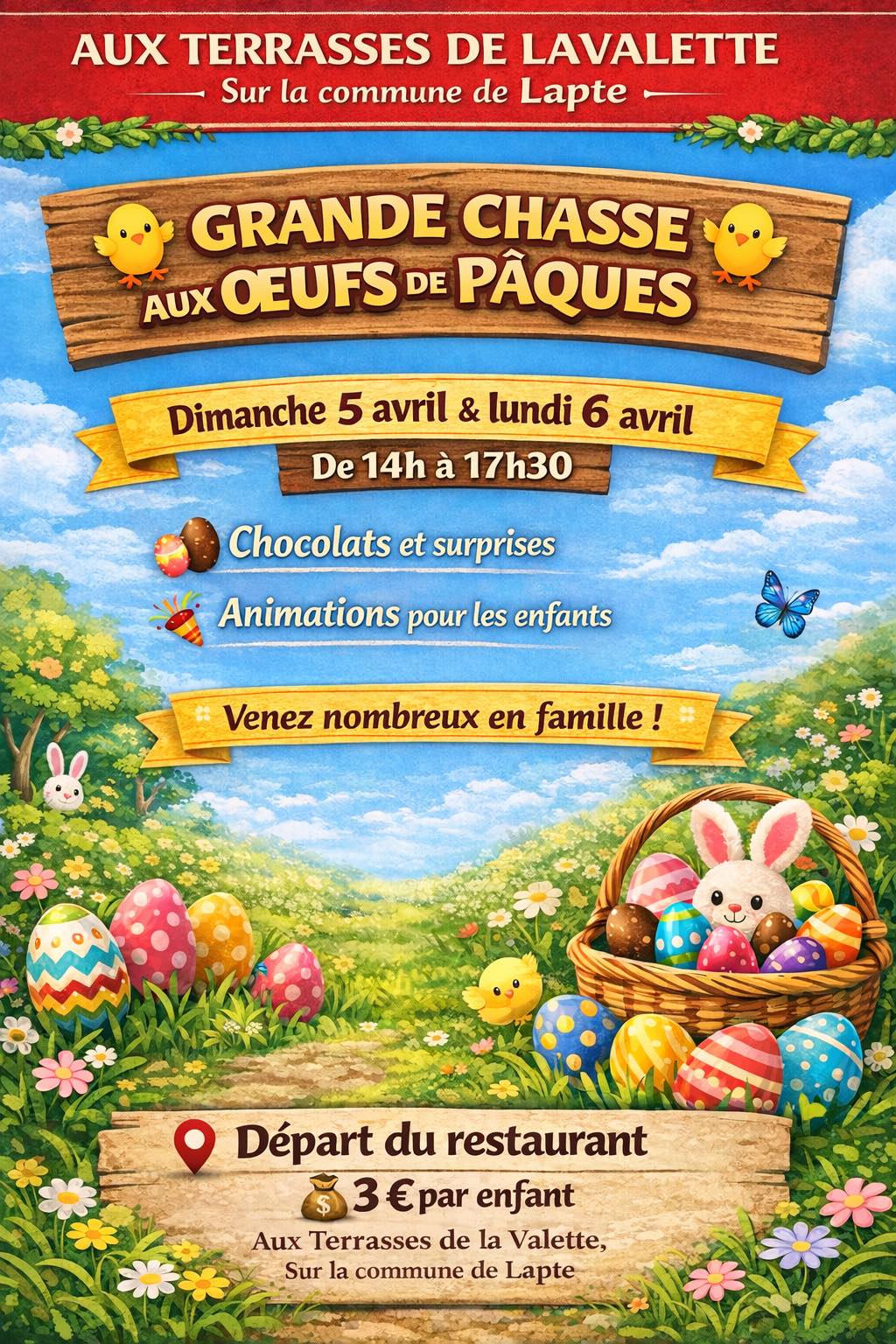 Grande Chasse aux Œufs de Pâques