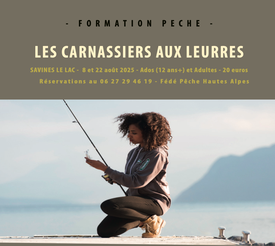 Formation à la pêche des carnassiers
