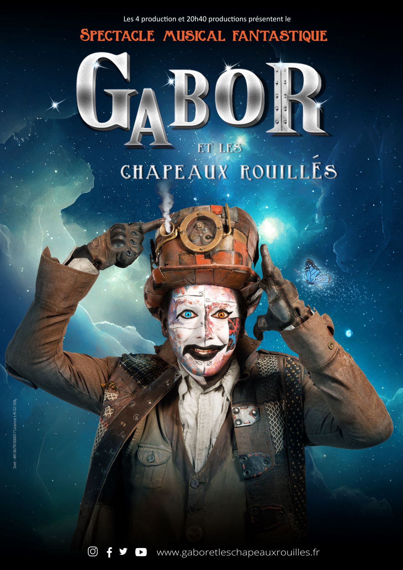 Spectacle musical fantastique "Gabor et les chapeaux rouillés" - L'Intégral