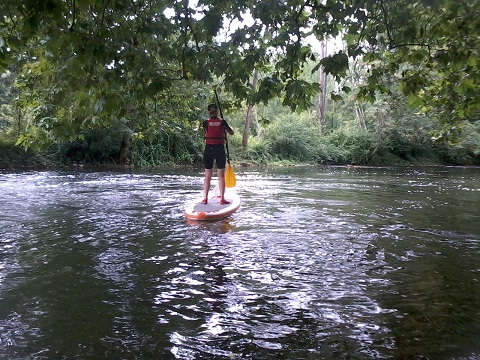 PADDLE-BOARD descente