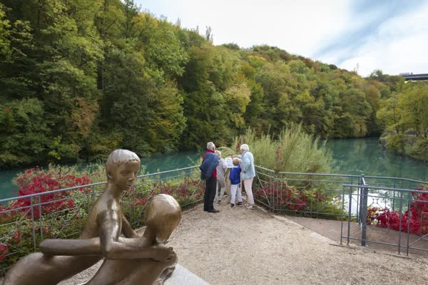 Promenade urbaine : Les berges du Rhne