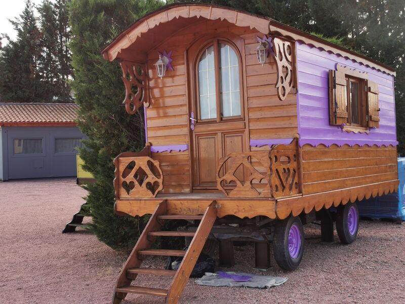 Roulotte équipé en chambre