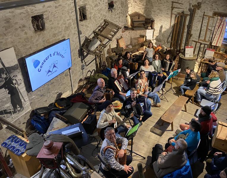 Concert d'Accord'Oé à Aussois