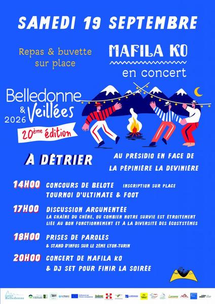 Veillée avec l'association Belledonne a Sa'Voix