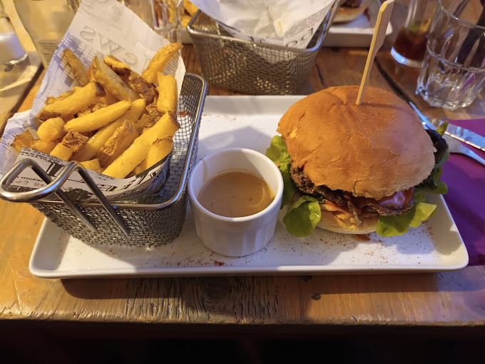 Hamburger frites