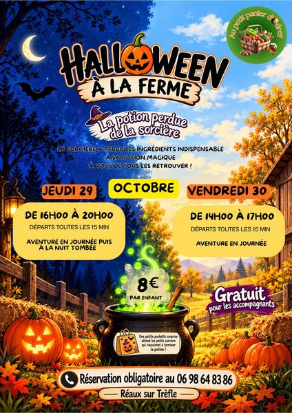 Halloween à la ferme- spécial enfants