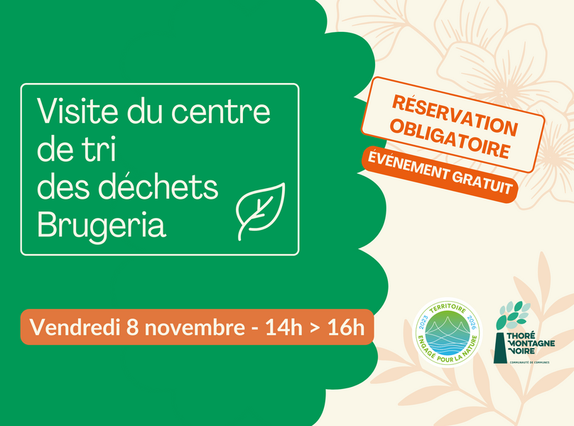 Visite du centre de tri des déchets - Brugeria