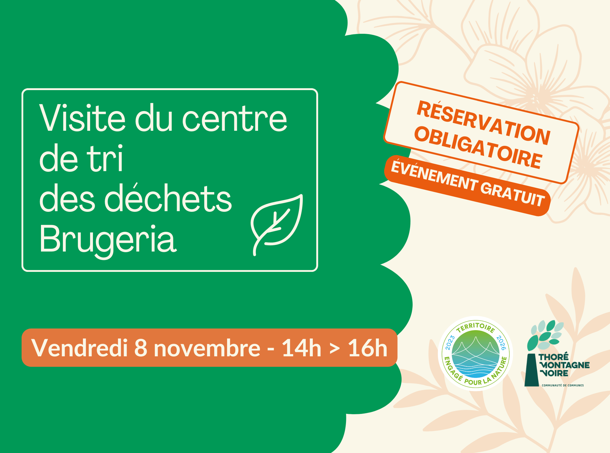 8 novembre Visite du centre de tri des dÃ©chets Brugeria