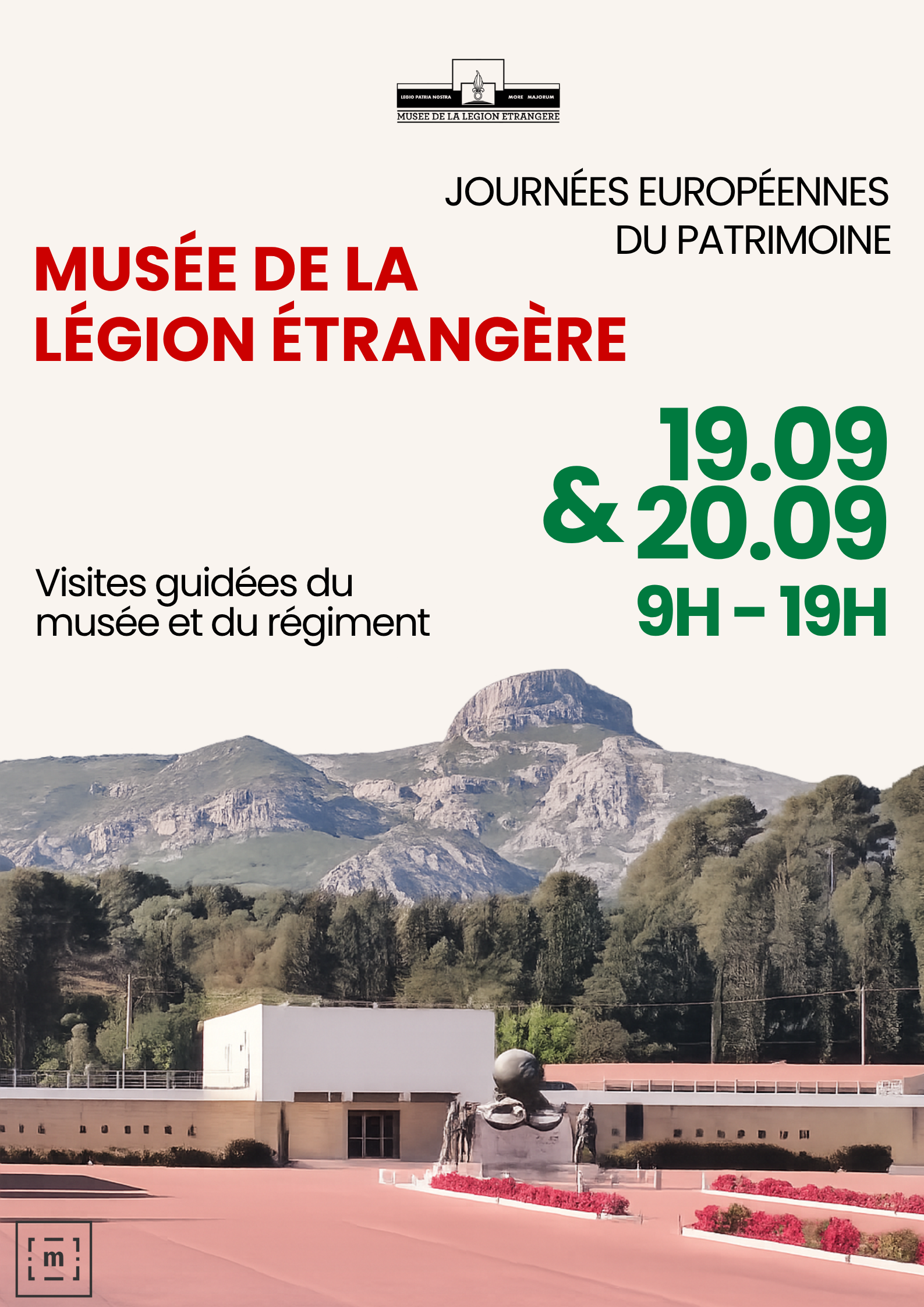 JEP - Visite du musée de la Légion étrangère