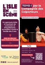 Festival Isle en scène - spectacle familial à Saint-Victore-de-Morestel : Toyo …