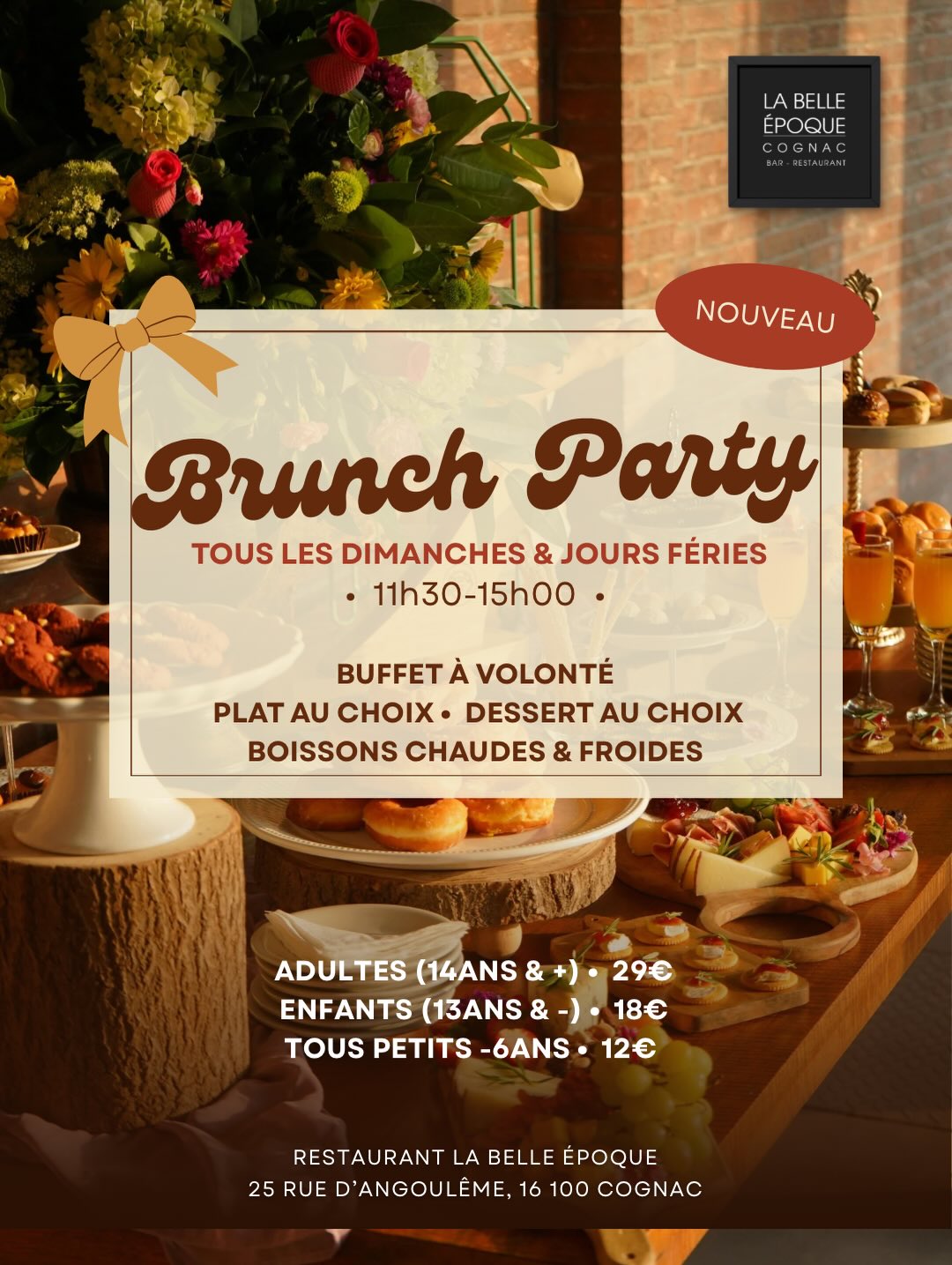 Brunch Party à la Belle Epoque