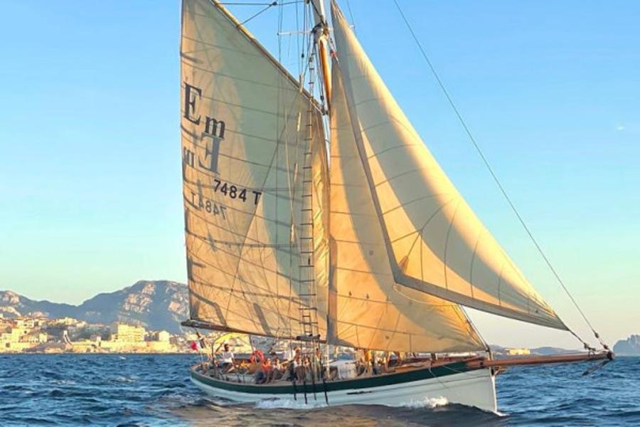 Soirée croisière au couchant sur Eleanor Mary