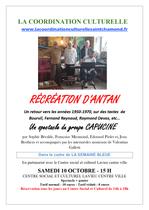 Récréation d'antan