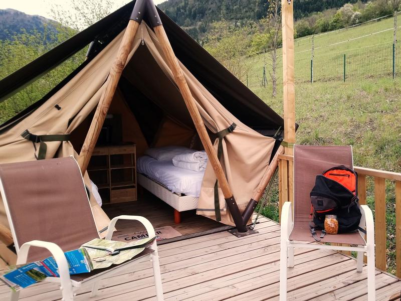 Camping Belle Roche - La tente liberté_Lalley