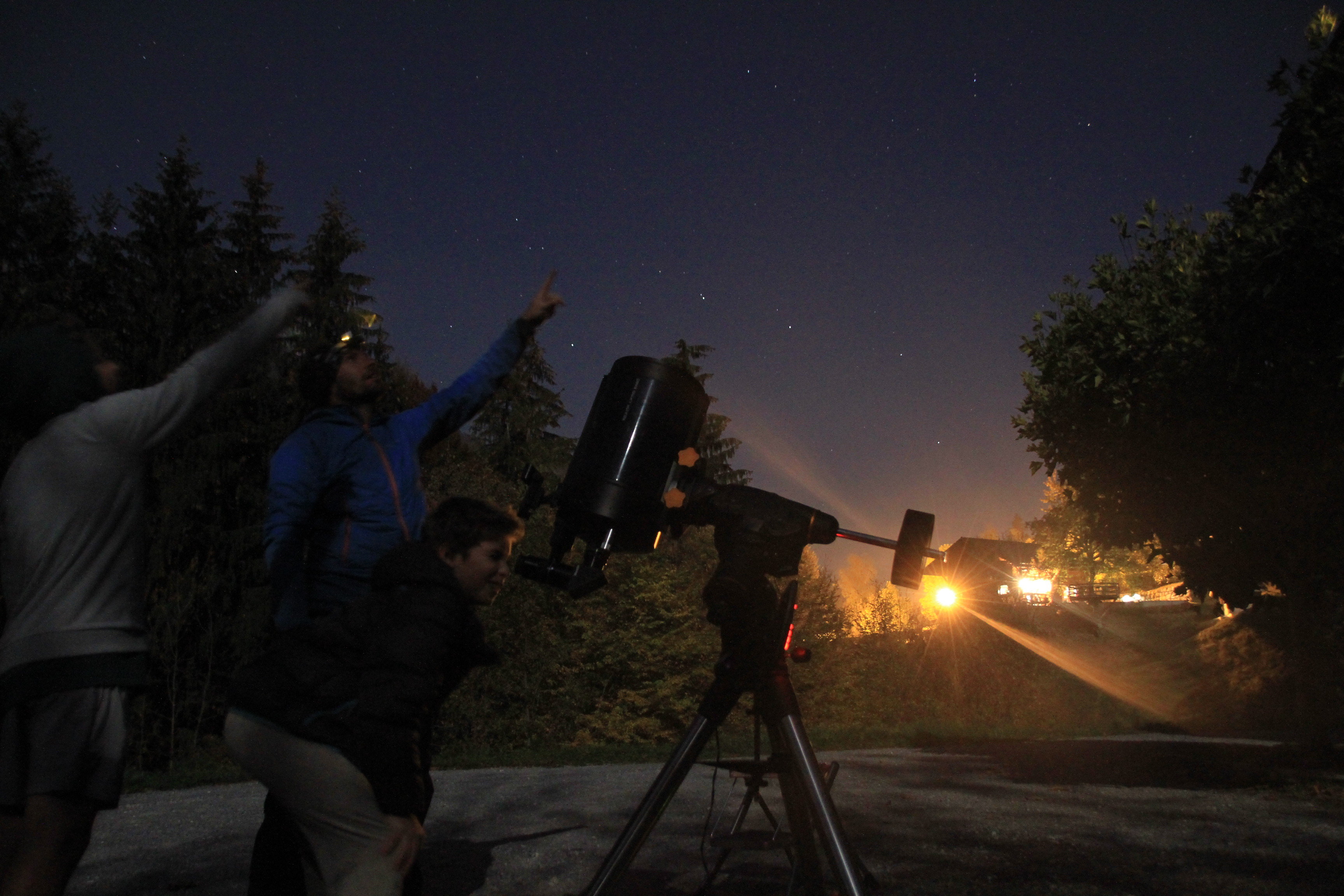 Soirée astronomie : découverte du ciel, des planètes, la lune et les constellations
