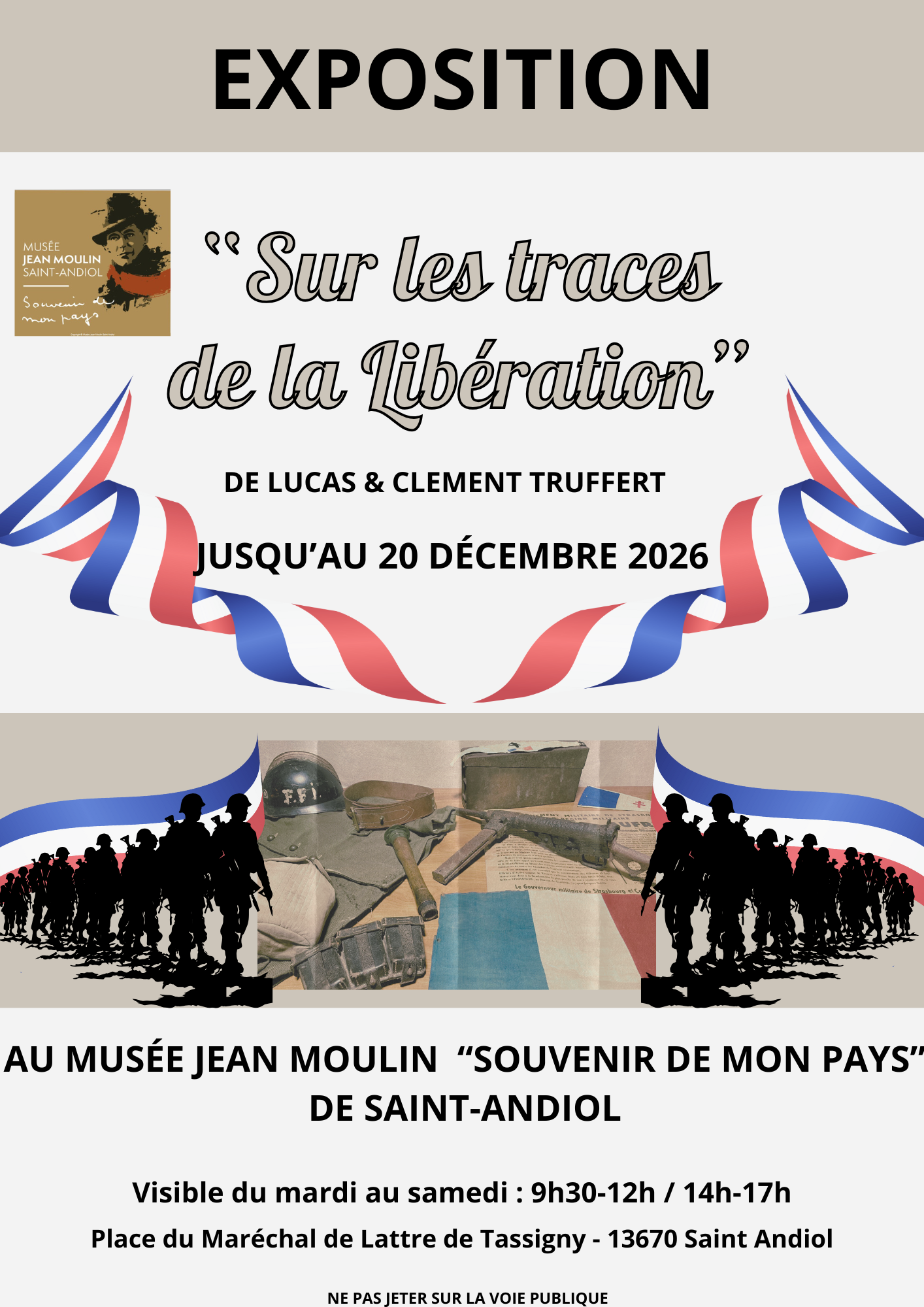 Exposition "Sur les traces de la Libération"