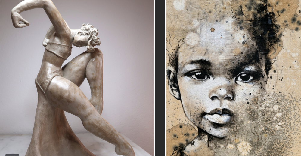 Oeuvres de l'exposition "Présence"