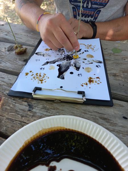 L'été à Salagon : Initiation à l'aquarelle au jardin_Mane