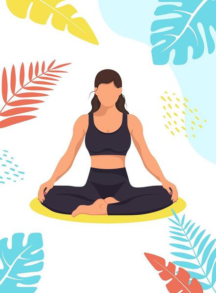 Stabilité dans la posture de yoga