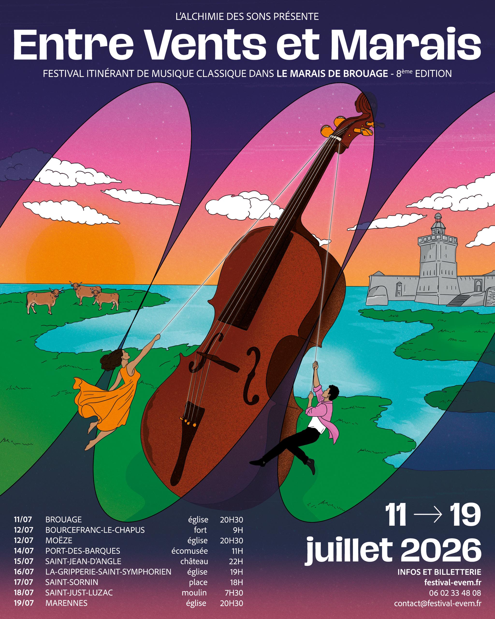 Festival Entre Vents et marais - Concert "Sur les routes de l'Est