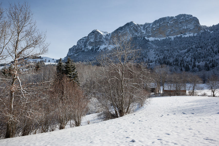 Snowshoe titinerary: l Alpage de Lain