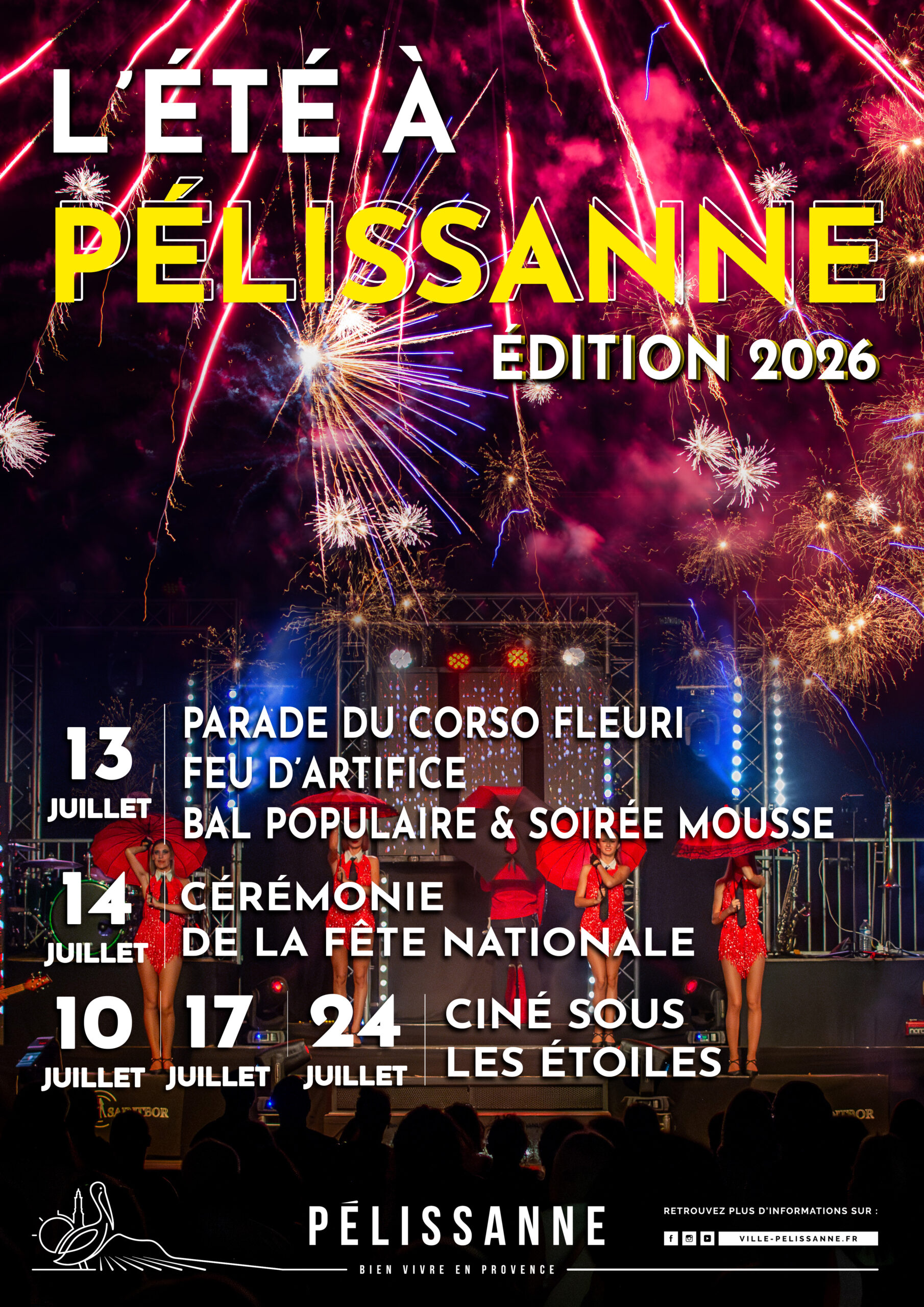 Fête Nationale à Pélissanne : Parade du Corso