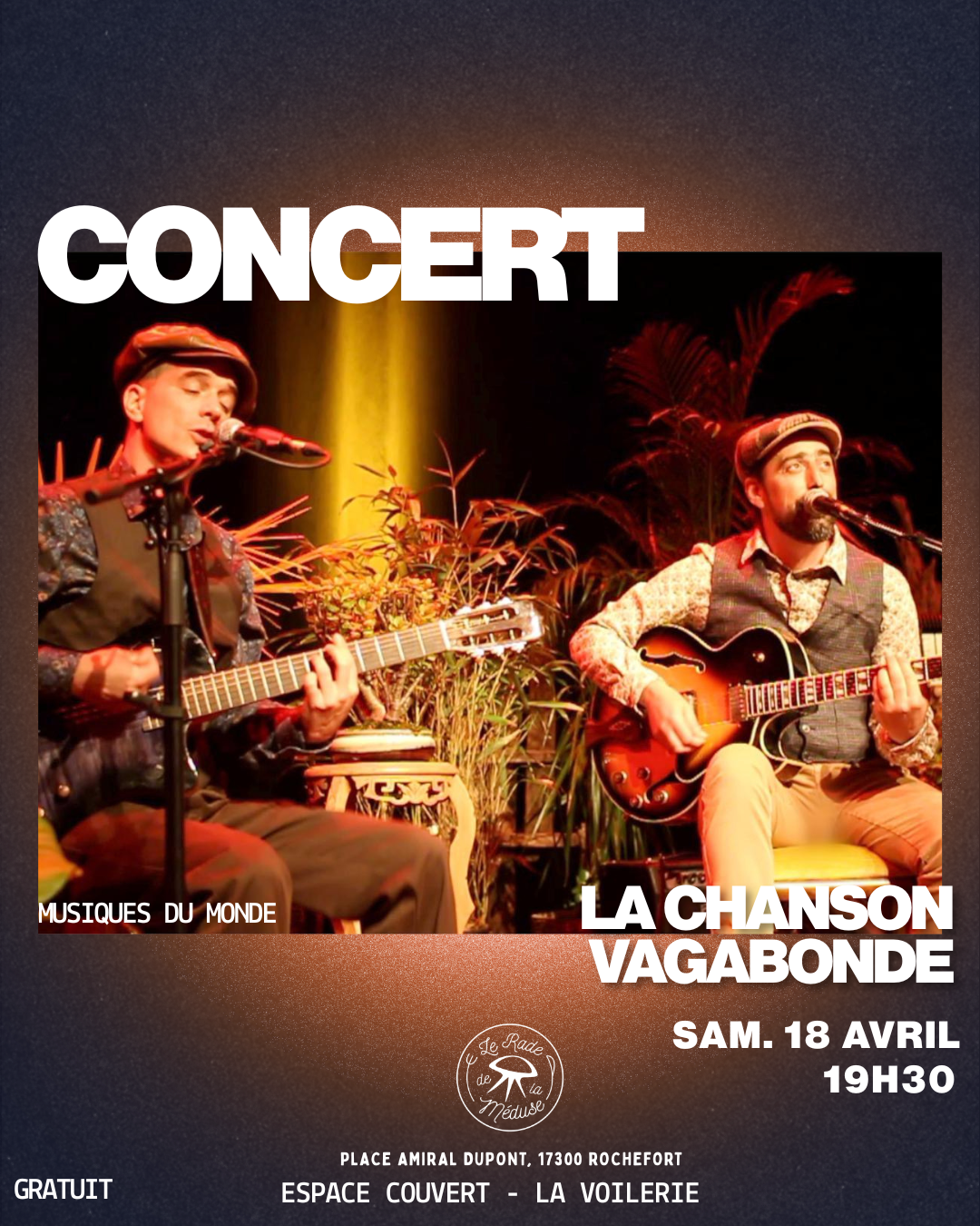 Concert : La Chanson Vagabonde