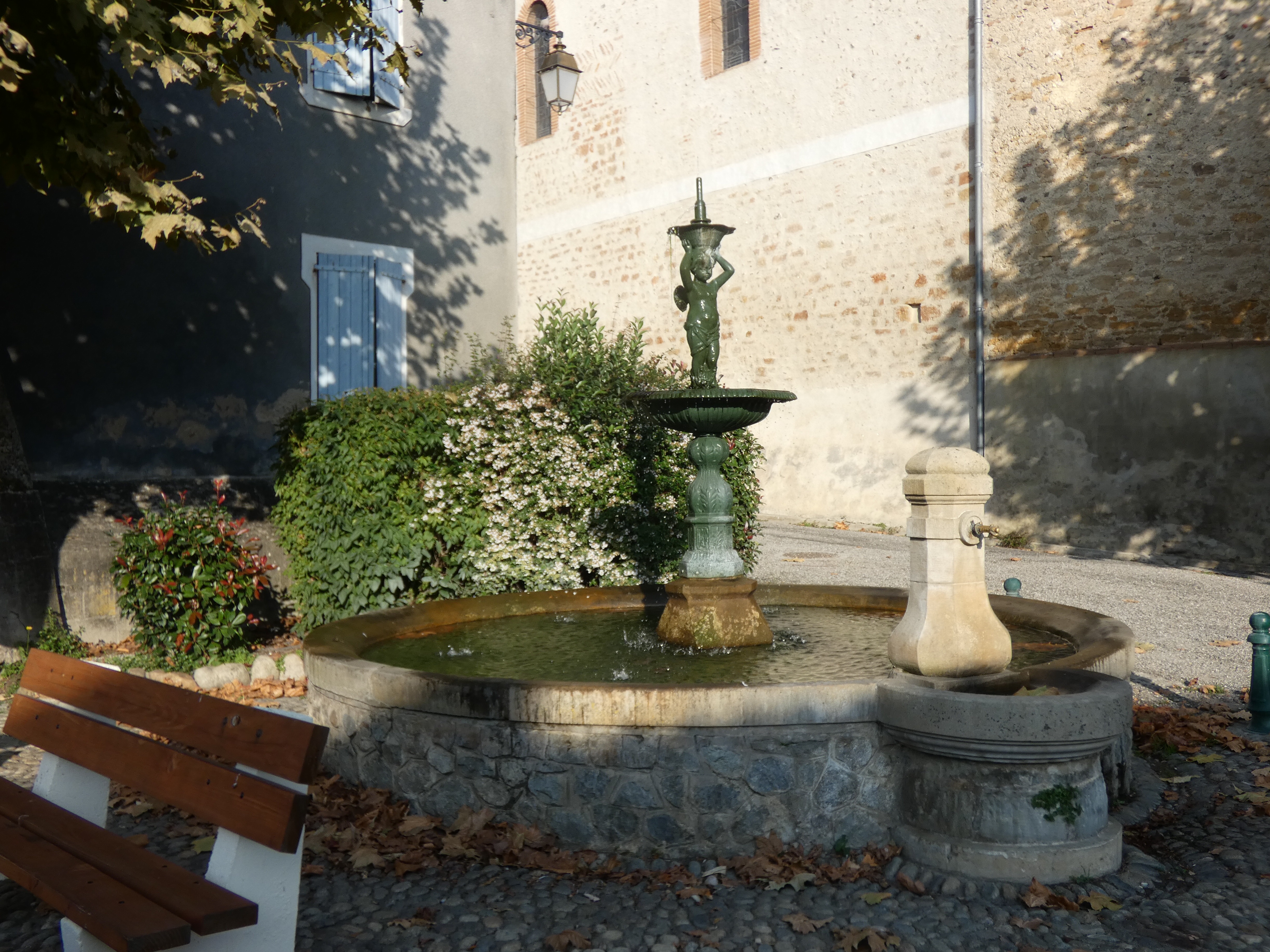 Fontaine St Amadou départ