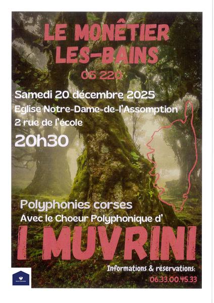 Serata polifonica del coro  i MUVRINI_Le Monêtier-les-Bains