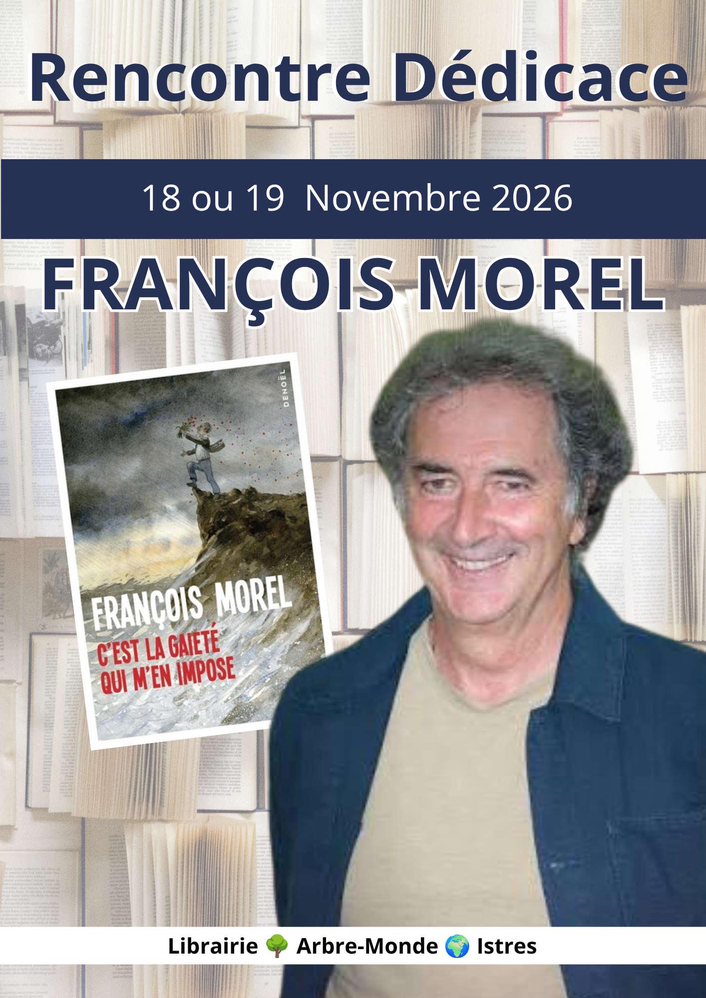 Rencontre et dédicace avec François Morel