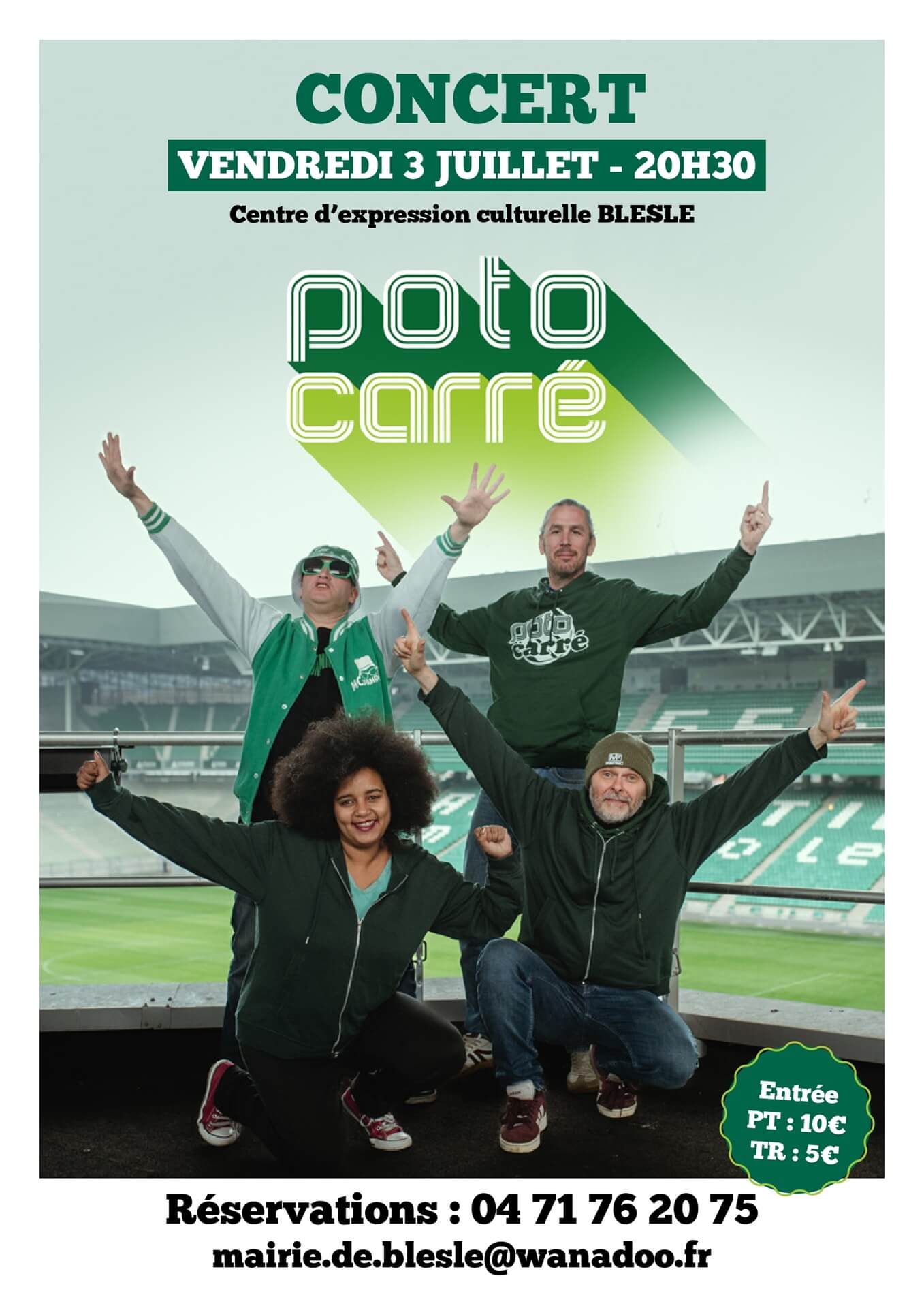Concert « poto carré »