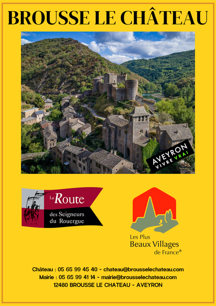 Visite du château de Brousse