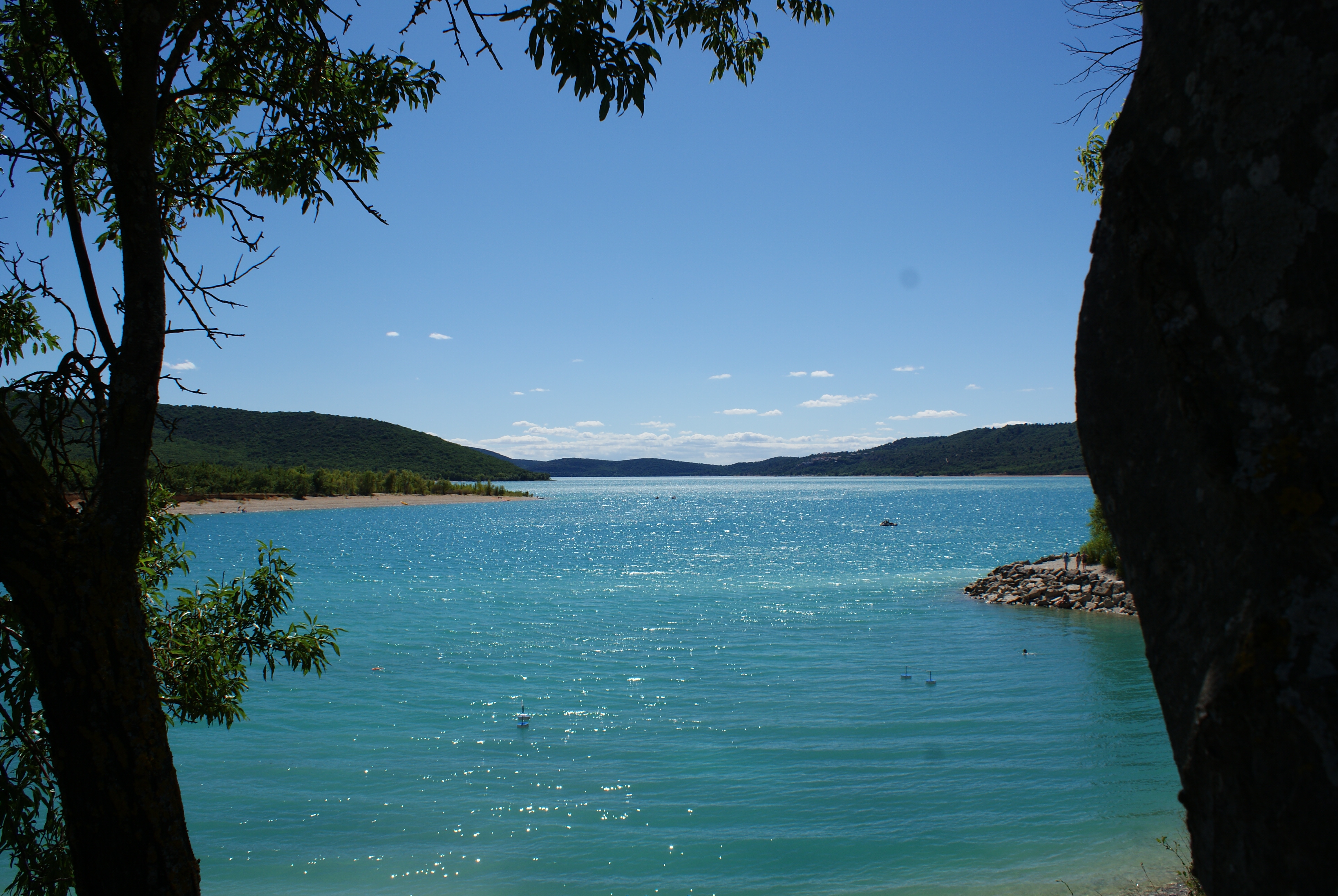 Vue sur le lac