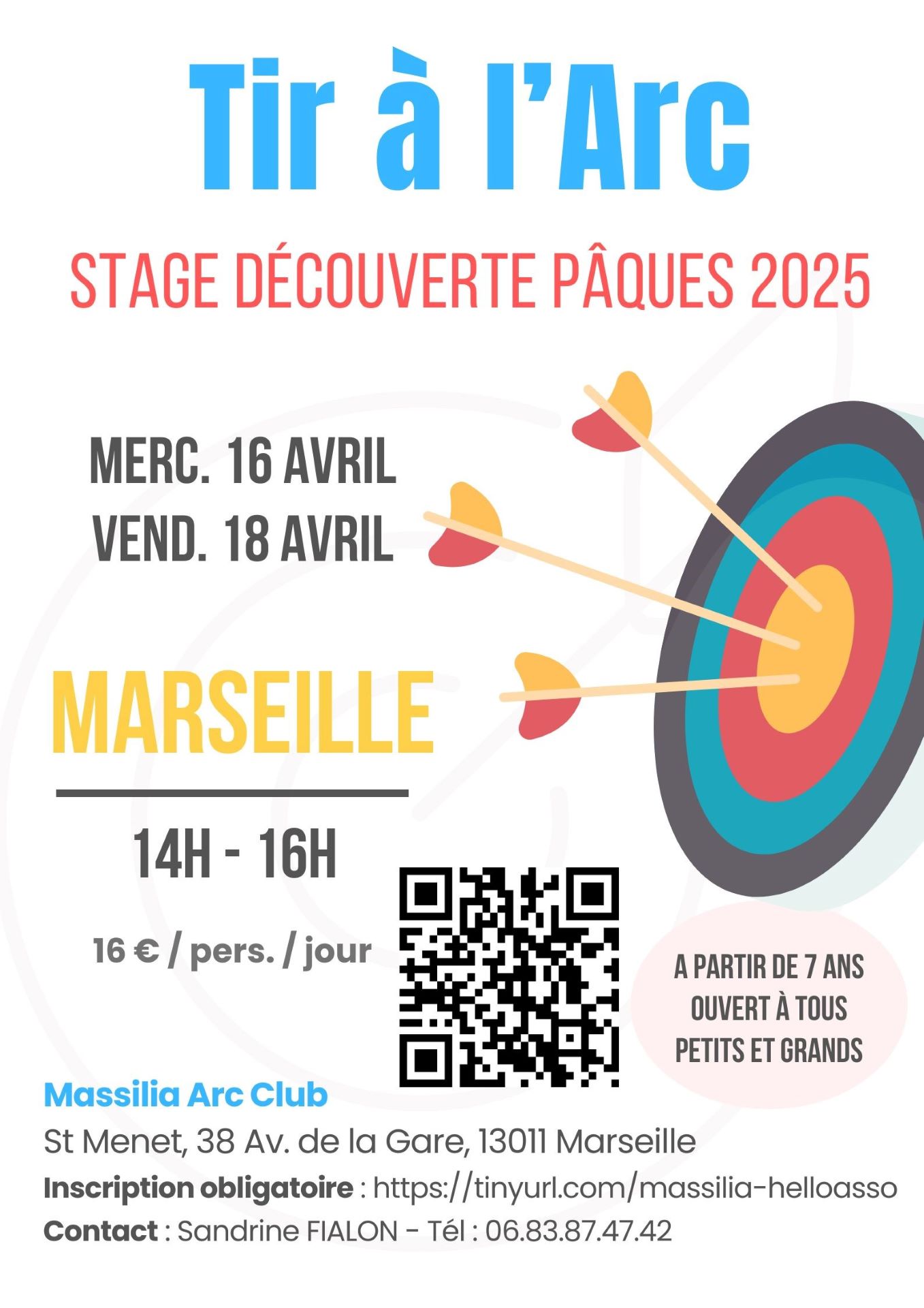affiche de présentation de l'activité