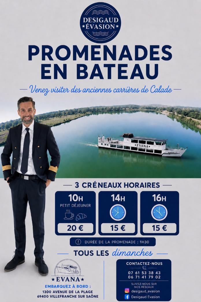 promenades en bateau