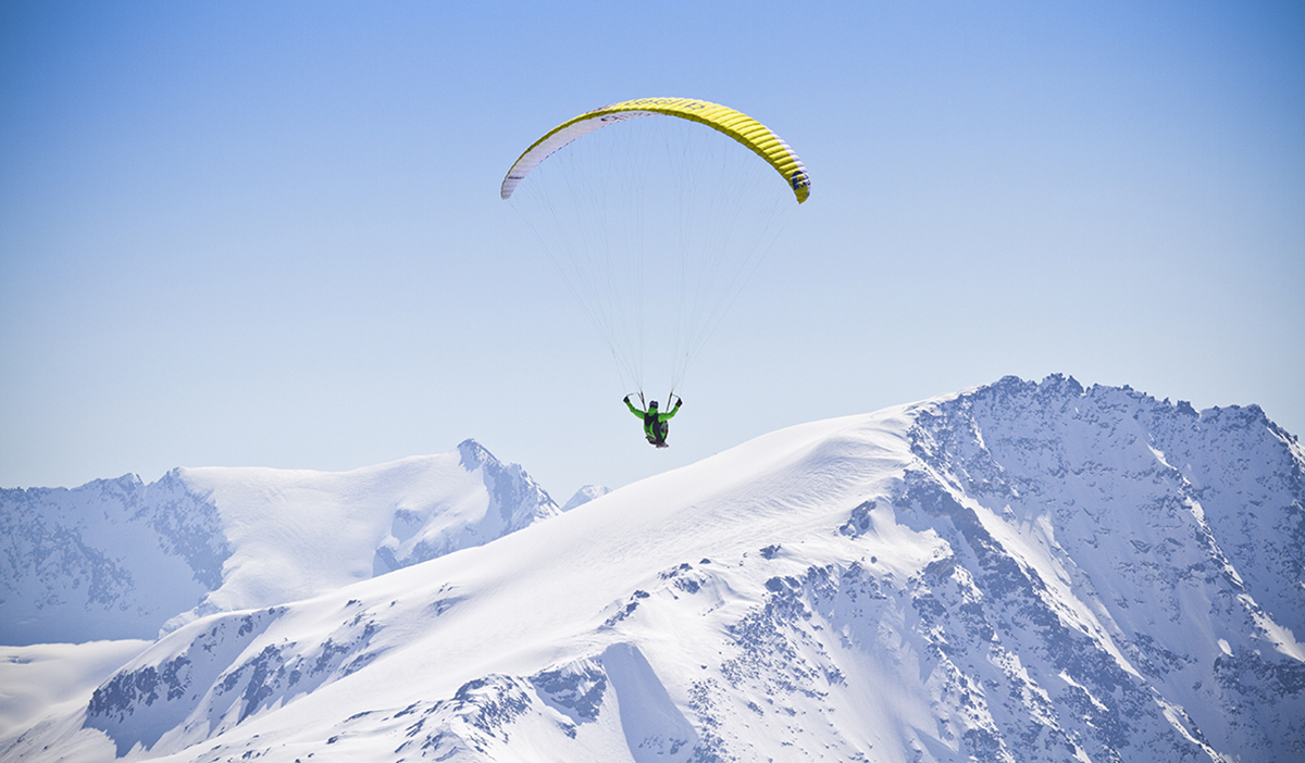 Vol en parapente