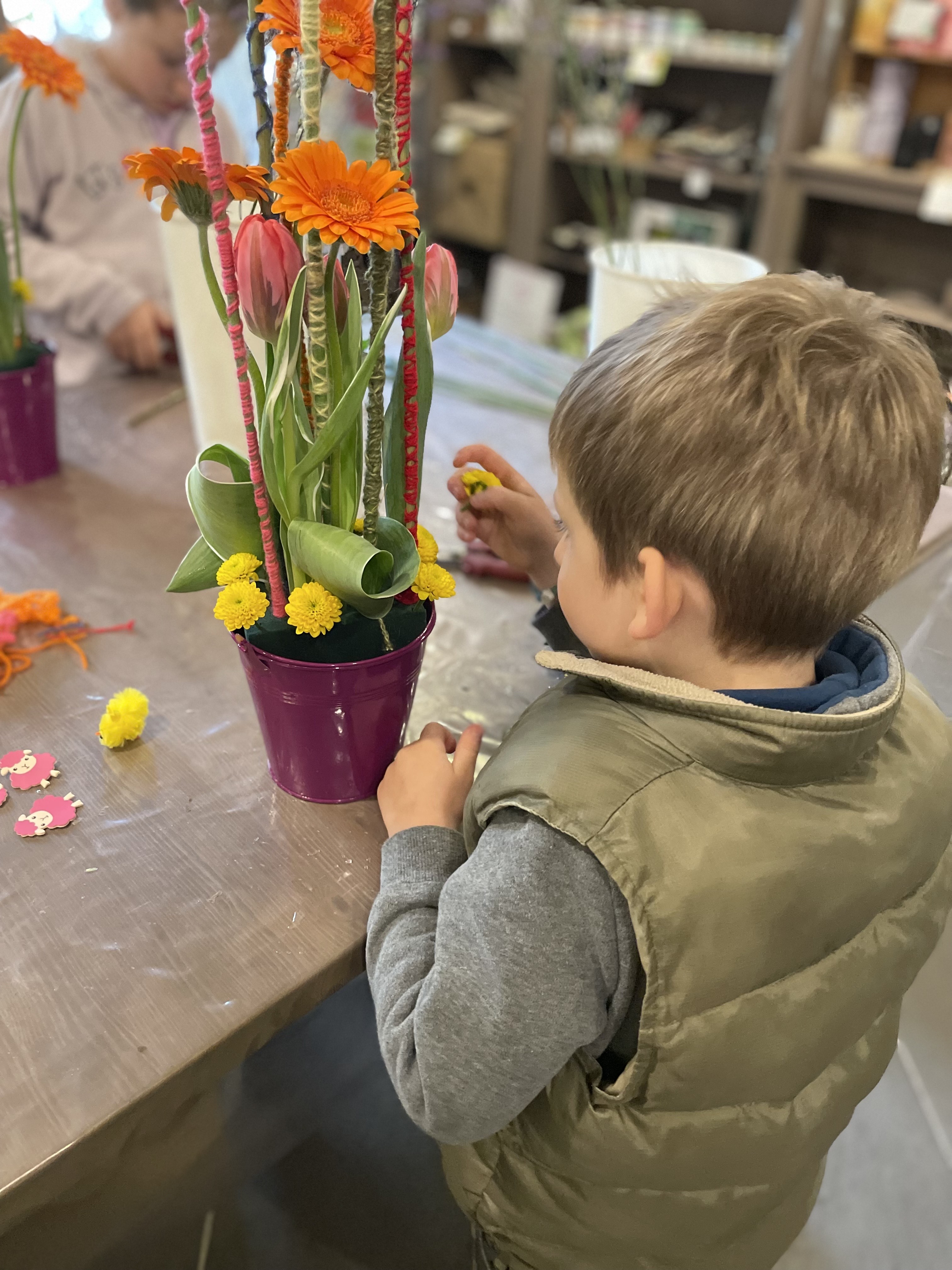 Atelier d’art floral adulte