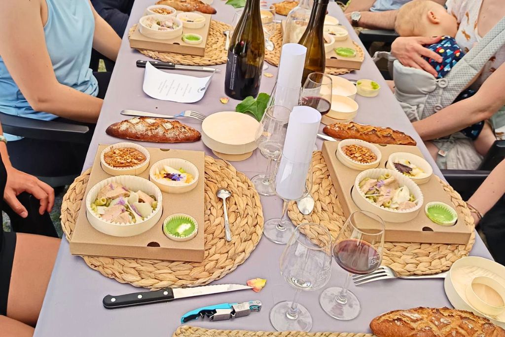Box Pique-nique bistronomie du chef étoilé Adrien Descouls