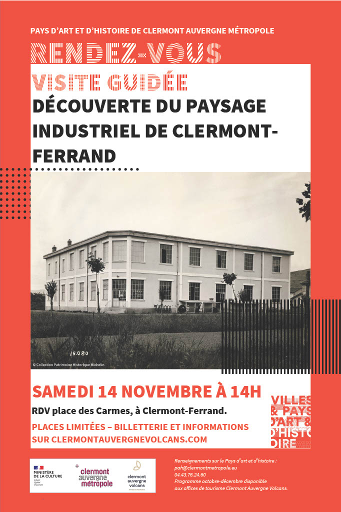 Visite-découverte du paysage industriel de Clermont-Ferrand | Label Pays d'art et d'histoire
