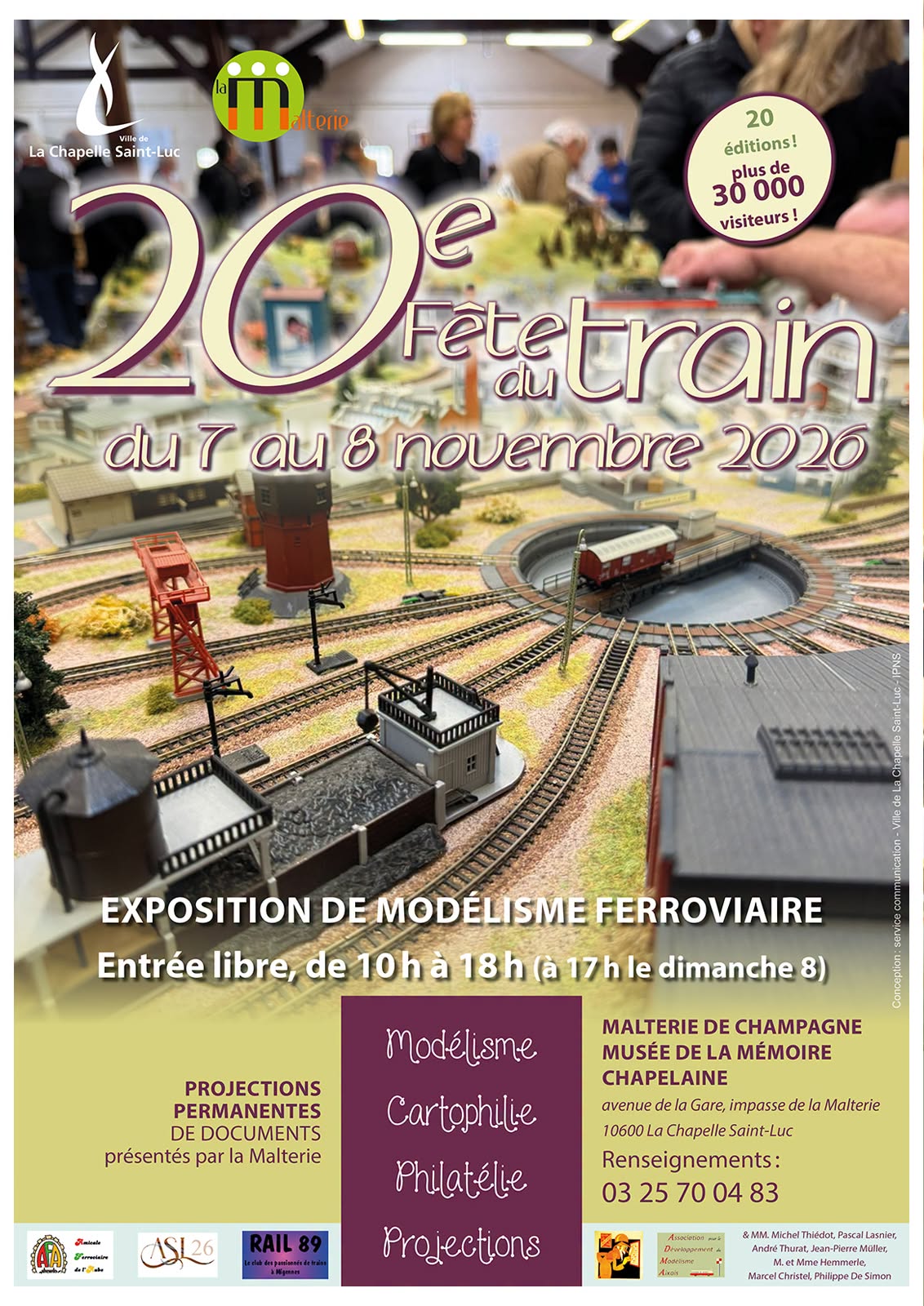 Fête du Train à la Malterie de Champagne