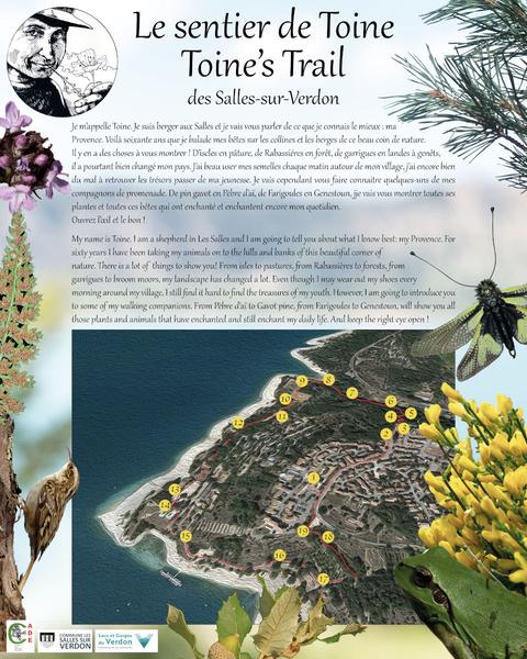 Sentier naturaliste de Toine